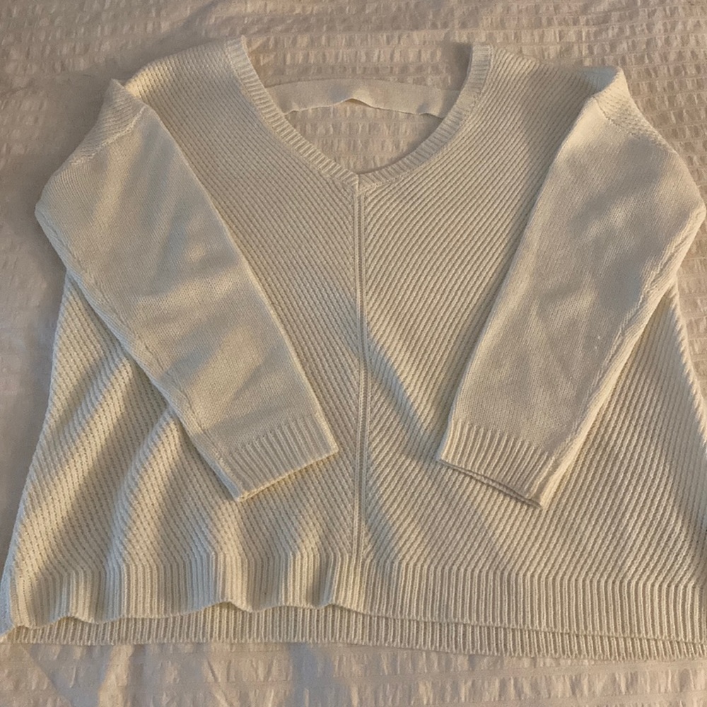 Ivory sweater